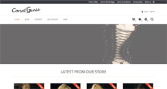 Desktop Screenshot of corsetgenie.com